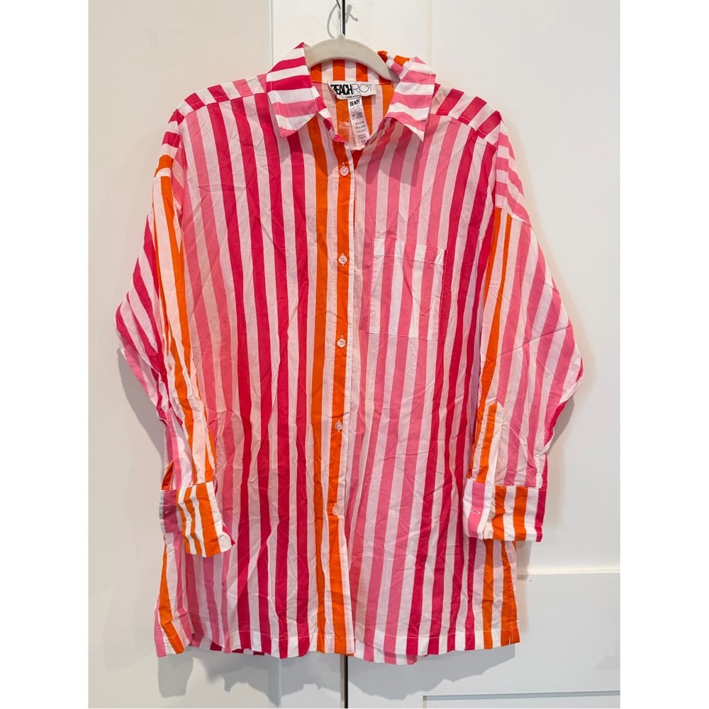 Beach Riot Alexa Swim Cover-Up Top Sz S /M NWOT Swim Pool Beach Vacation Retreat - Picture 6 of 10